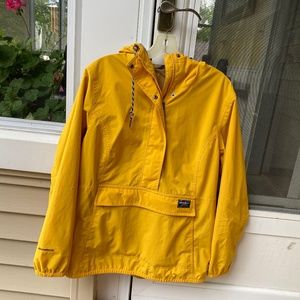 Vintage Eddie Bauer rain jacket yellow